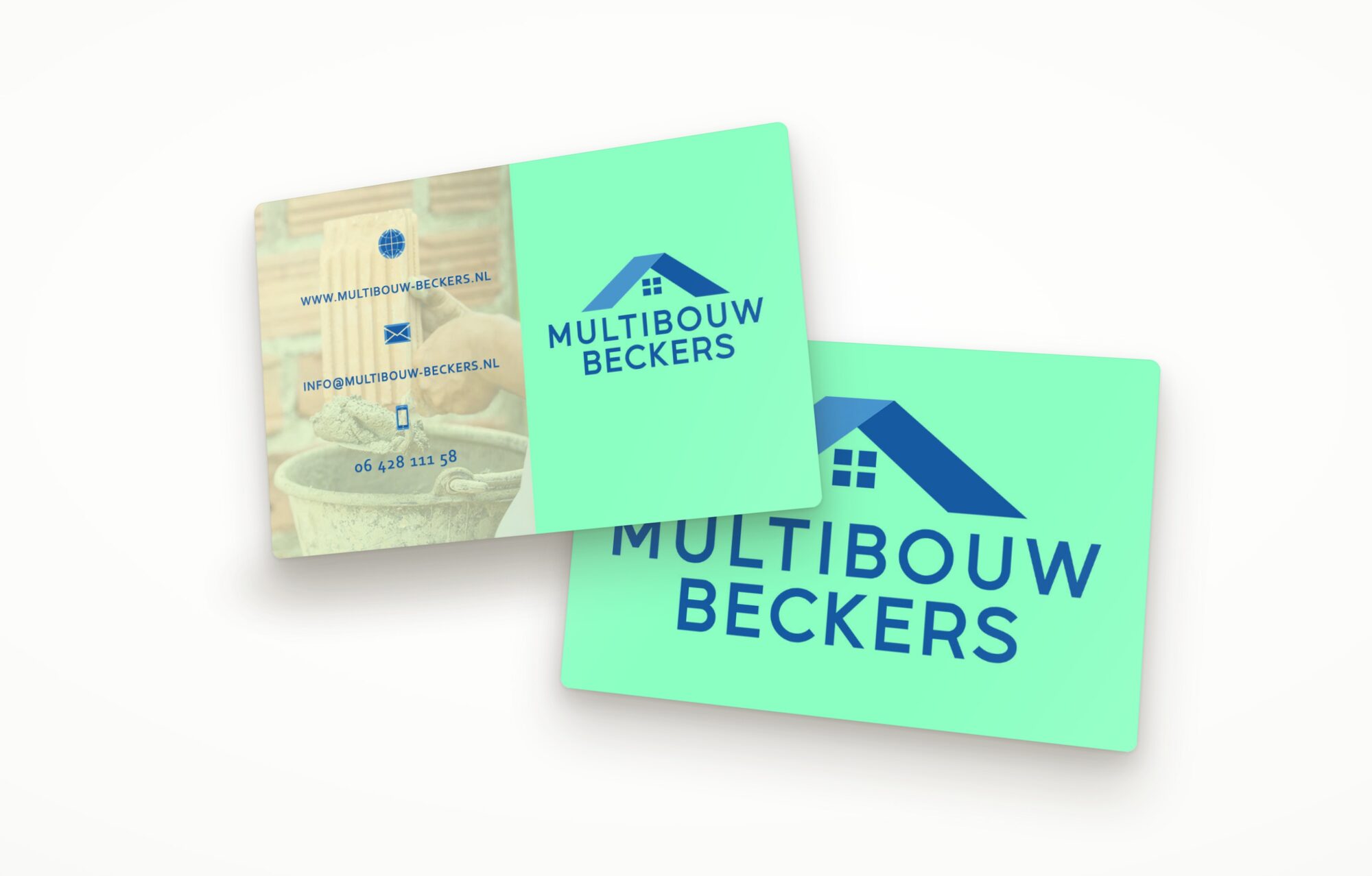 Visitekaartje — ontwerp door NSM