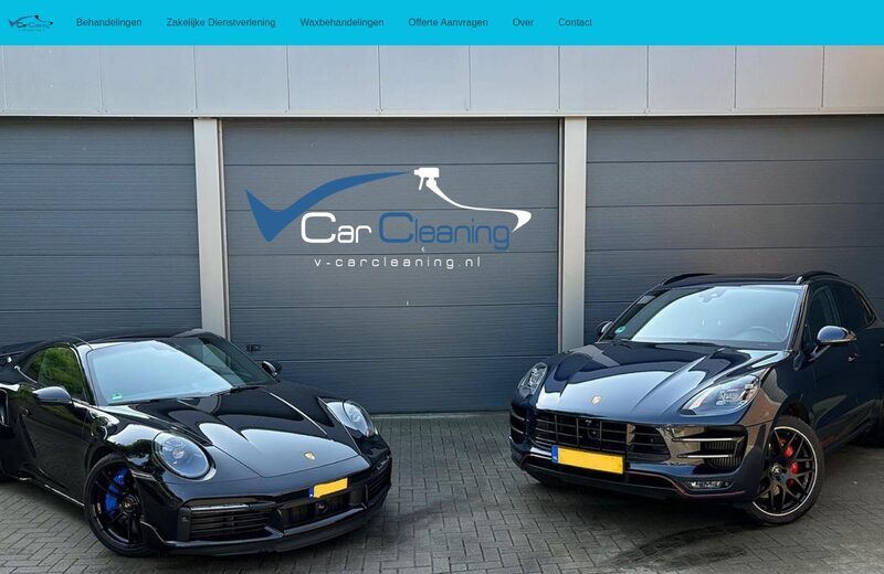 V-CarCleaning — website gemaakt door NSM-Websites
